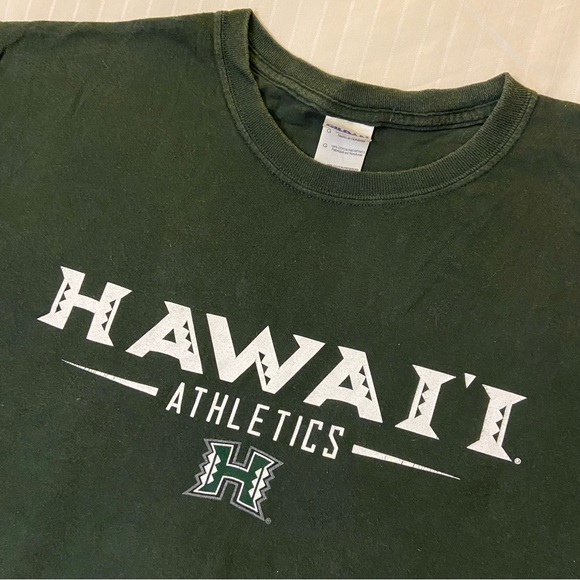 UH Hawaii Warriors Athletics relaxed t-shirt sz L 🌺🏋️♀️ - Picture 6 of 9